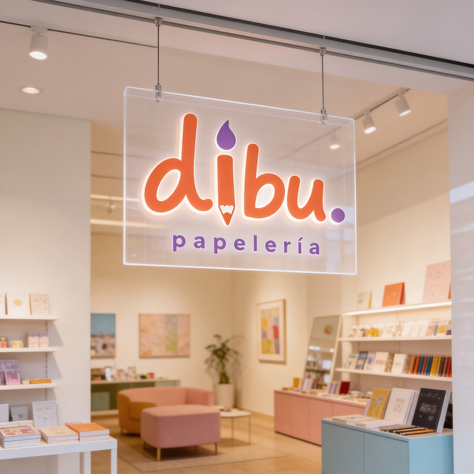Dibu Papelería — proyecto de diseño y desarrollo por BYPO Studio en A Coruña, Galicia