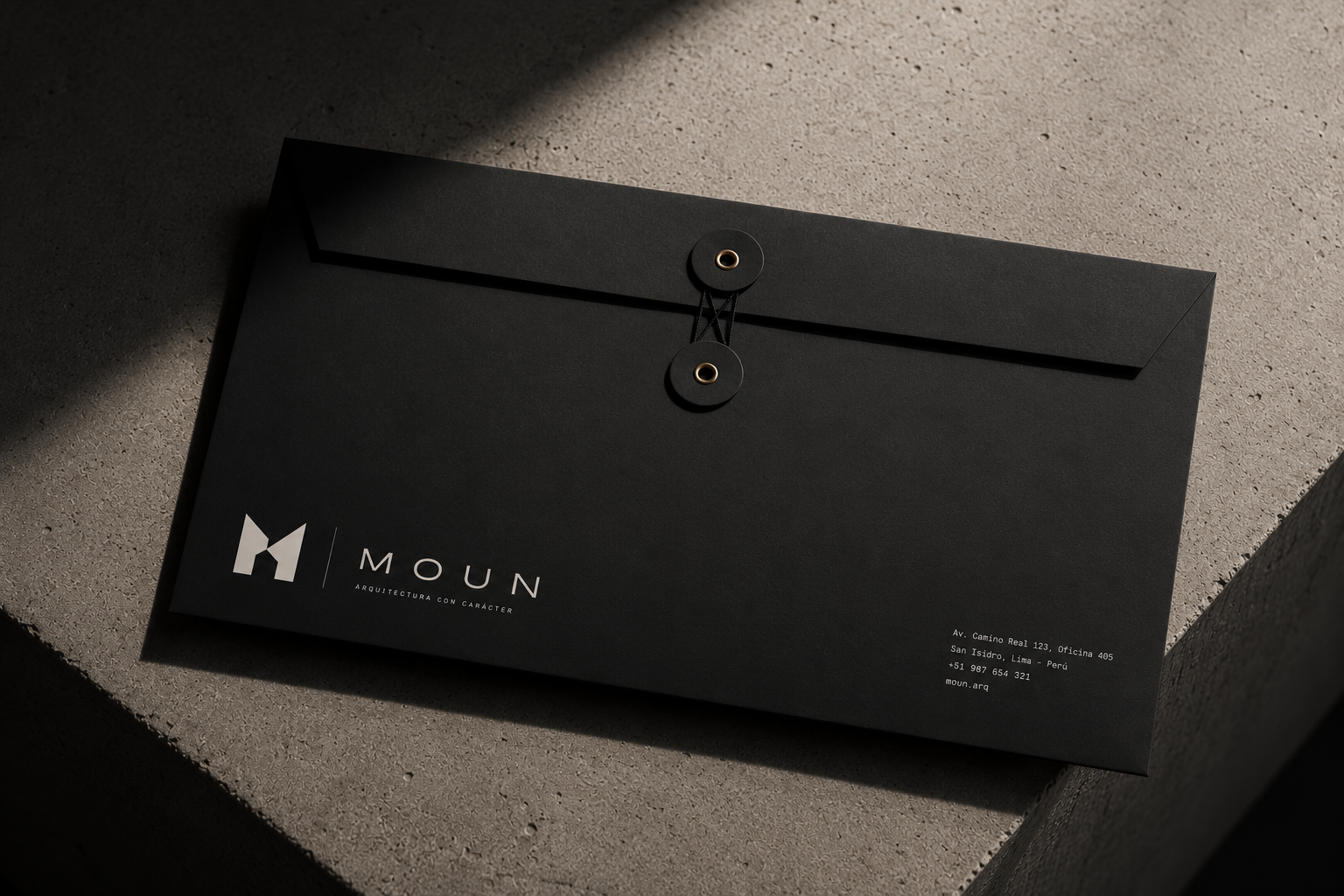 Identidad de marca Moun — branding diseñado por BYPO Studio en A Coruña, Galicia