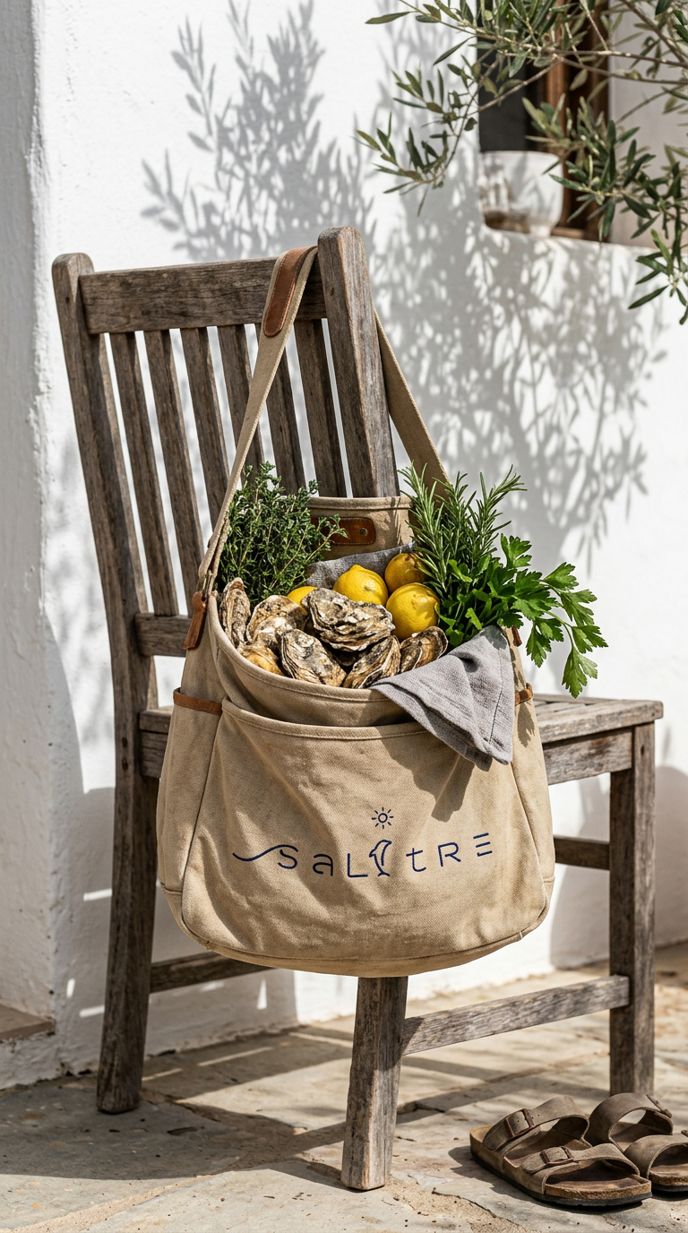 Bolsa pescadora — Salitre Cocina de Mar por BYPO Studio